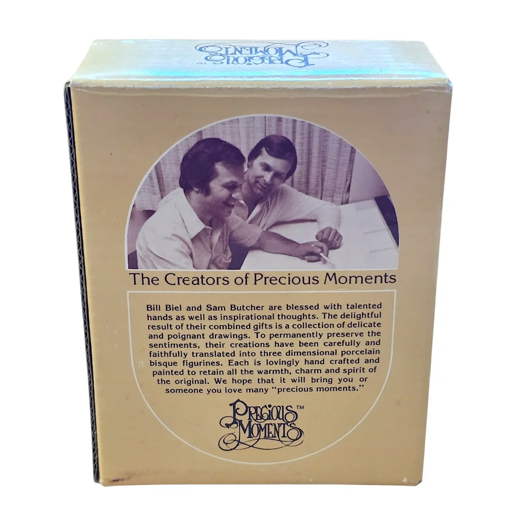 Precious Moments™ 1982 "Our First Christmas Together" Ornament #E-2385 - Picture 8 of 12